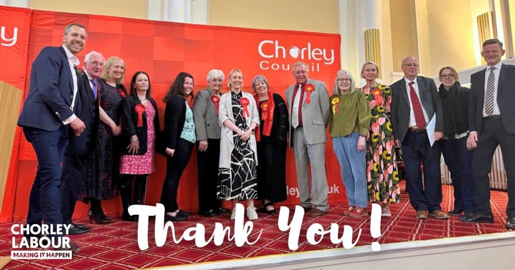 Election Success for Chorley Labour